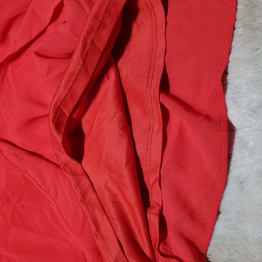 Love Tree Red Pink Back Detailed waist Accentuated Dress Size Small - Picture 2 of 6